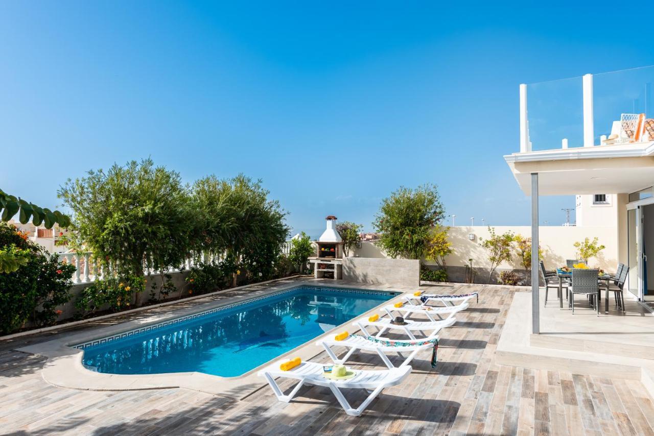 Amazing Villa Medina, Bbq Costa Adeje (Tenerife) Exterior foto